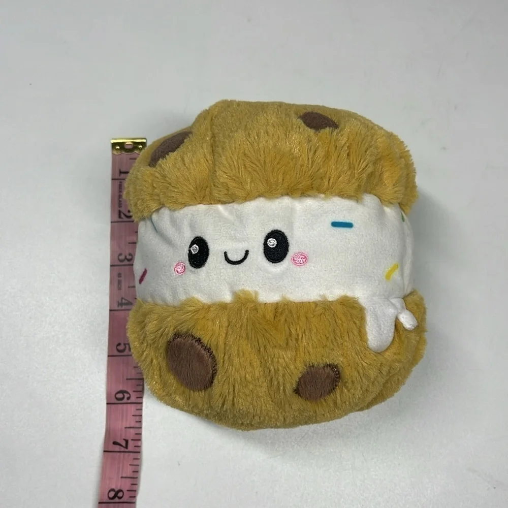 Squishable Ice Cream Sandwich Chocolate Chip Cookies Plush
